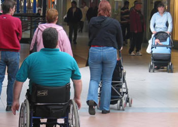 Wheelchair user